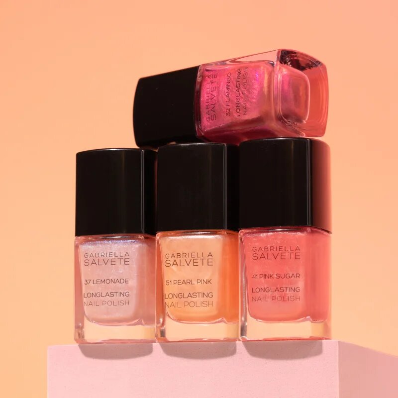 Gabriella Salvete Longlasting Enamel lak na nehty s holografickým efektem odstín 37 Lemonade 11 ml