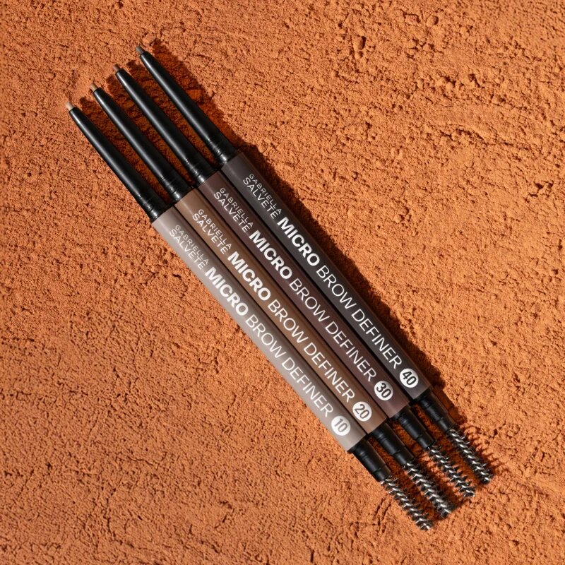 Gabriella Salvete Micro Brow Definer precizní tužka na obočí s kartáčkem odstín 20 0.08 g
