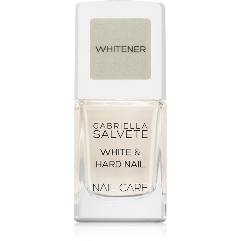 Gabriella Salvete Nail Care White & Hard Nail podkladový lak na nehty se zpevňujícím účinkem 11 ml