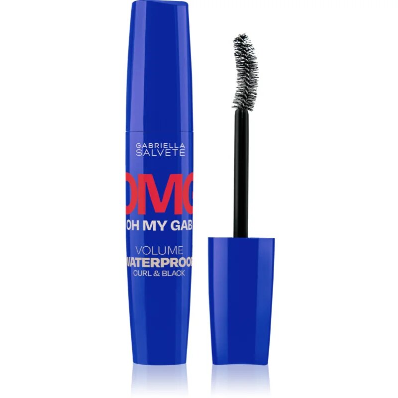 Gabriella Salvete Oh My Gab! OMG Waterproof voděodolná řasenka pro prodloužení natočení a objem odstín 14 ml