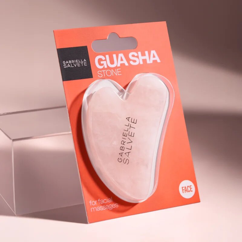 Gabriella Salvete Tools Gua Sha masážní pomůcka na obličej typ Rose Quartz 1 ks
