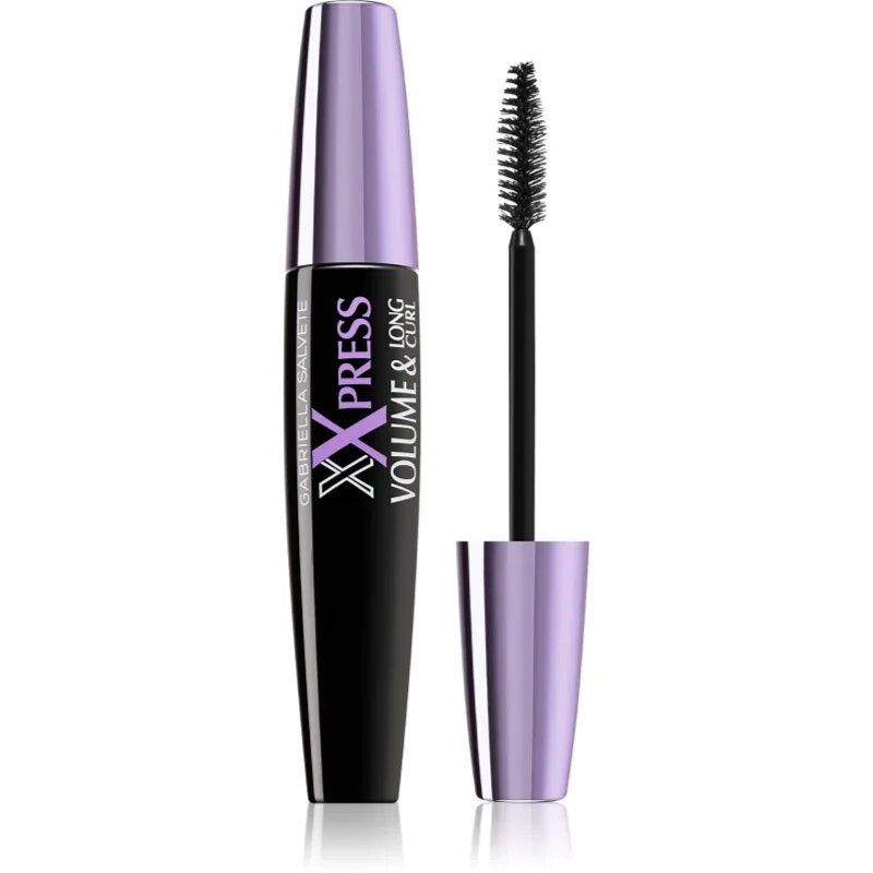 Gabriella Salvete XXPress Volume & Long Curl řasenka pro prodloužení a natočení řas odstín Black 11 ml