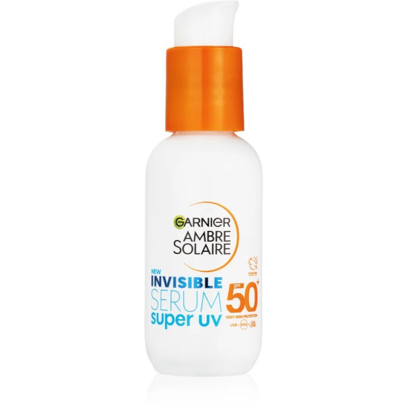 Garnier Ambre Solaire Super UV lehké sérum s vysokou UV ochranou SPF 50+ 30 ml