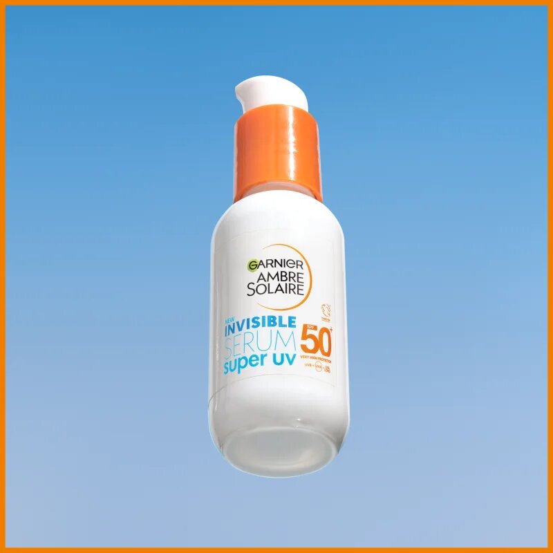 Garnier Ambre Solaire Super UV lehké sérum s vysokou UV ochranou SPF 50+ 30 ml
