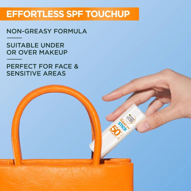 Garnier Ambre Solaire Super UV Stick ochranná hydratační tyčinka s bambuckým máslem 9 g