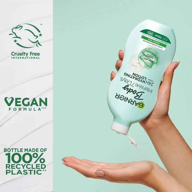 Garnier Body Intensive 7 Days hydratační tělové mléko s aloe vera 400 ml