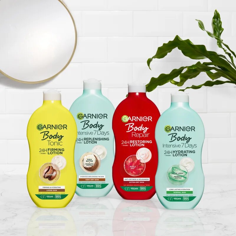 Garnier Body Intensive 7 Days hydratační tělové mléko s aloe vera 400 ml