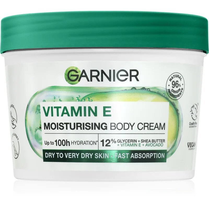 Garnier Body SuperFood hydratační tělový krém s avokádem 380 ml