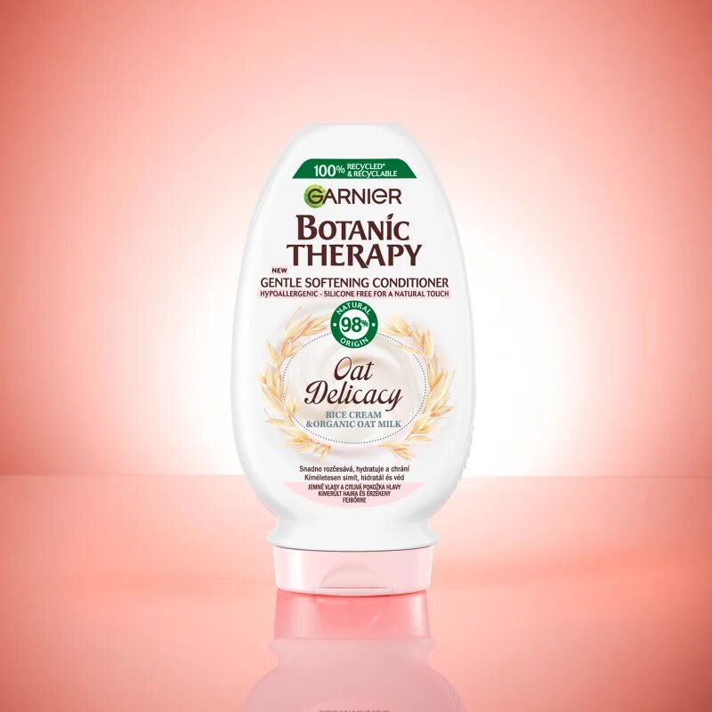 Garnier Botanic Therapy Oat Delicacy zklidňující balzám na vlasy 200 ml