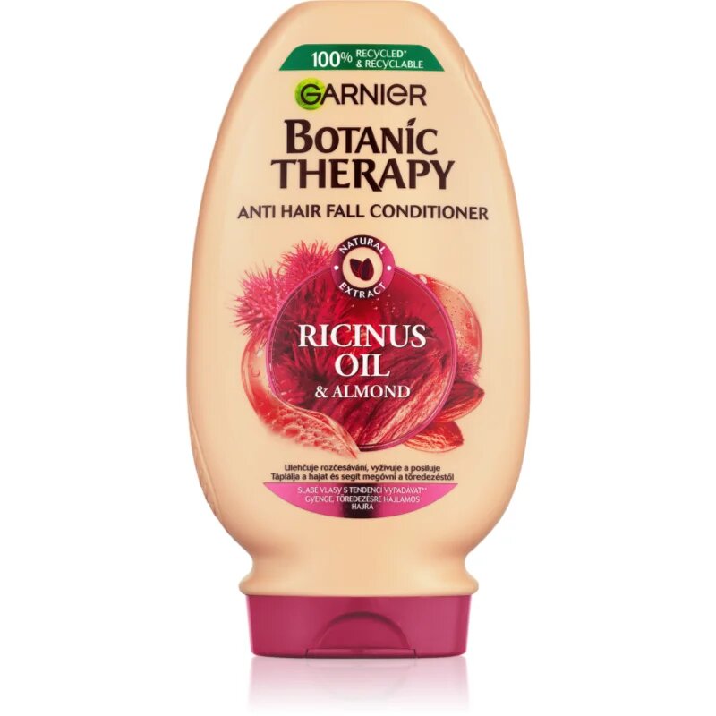 Garnier Botanic Therapy Ricinus Oil posilujicí balzám pro slabé vlasy s tendencí vypadávat 200 ml
