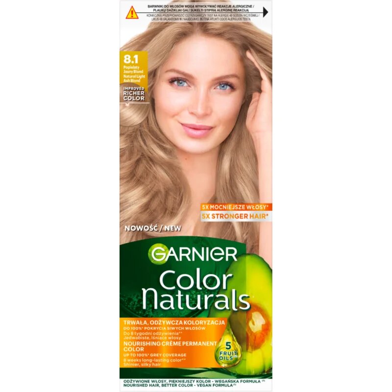 Garnier Color Naturals Creme barva na vlasy odstín 8.1 1 ks