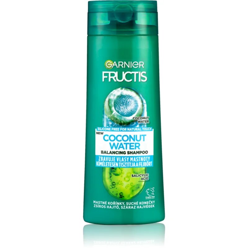 Garnier Fructis Coconut Water posilující šampon 400 ml