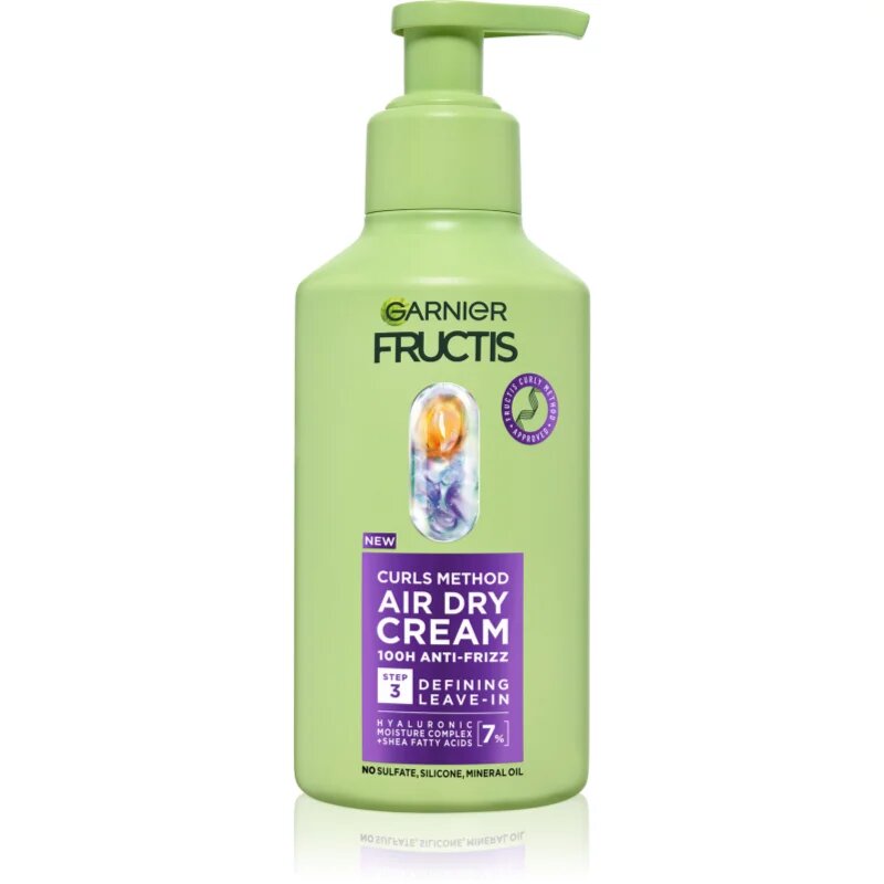 Garnier Fructis Curls Method bezoplachový krém pro vlnité a kudrnaté vlasy 260 ml