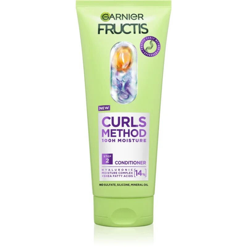 Garnier Fructis Curls Method hydratační kondicionér pro vlnité a kudrnaté vlasy 200 ml