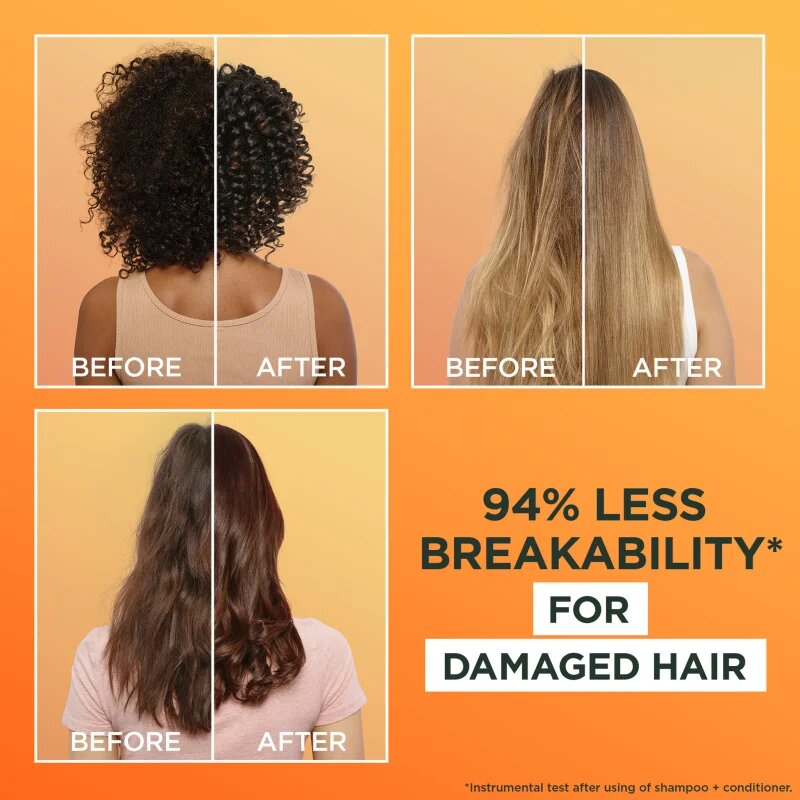 Garnier Fructis Papaya Hair Food obnovující maska pro poškozené vlasy 400 ml