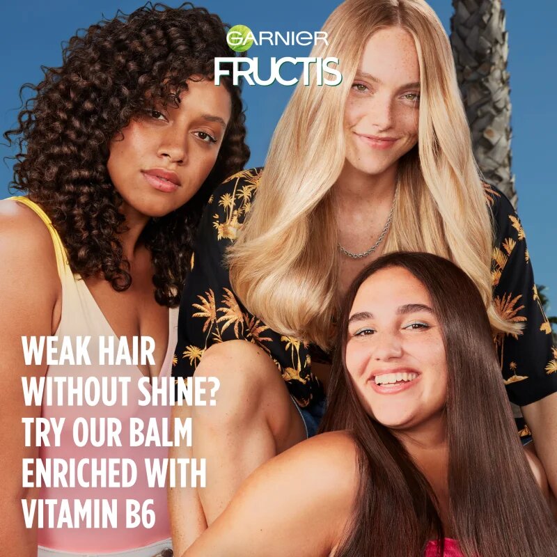 Garnier Fructis Strength & Shine posilující balzám pro posílení a lesk vlasů 200 ml