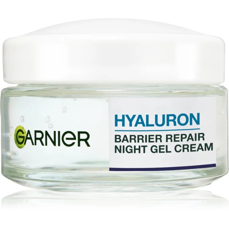 Garnier Hyaluron Barrier Repair hydratační gelový krém na noc 50 ml
