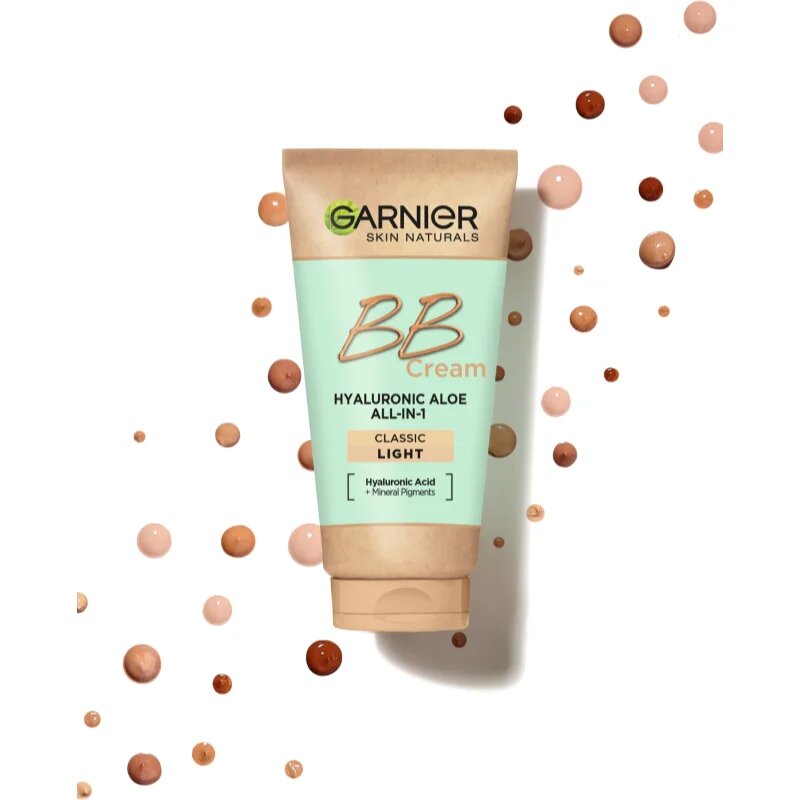 Garnier Hyaluron BB Cream BB krém pro normální a suchou pleť odstín Light Skin 50 ml