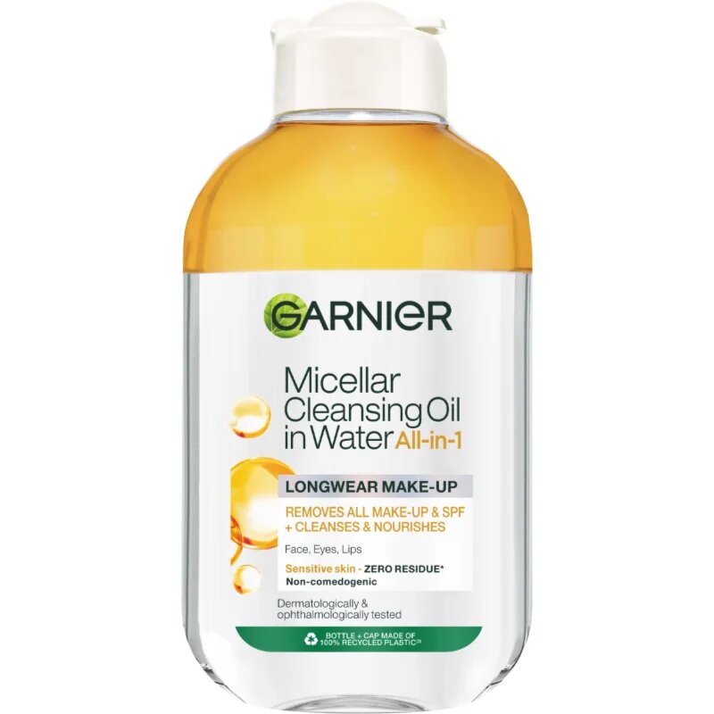 Garnier Micellar dvoufázová micelární voda 3 v 1 100 ml
