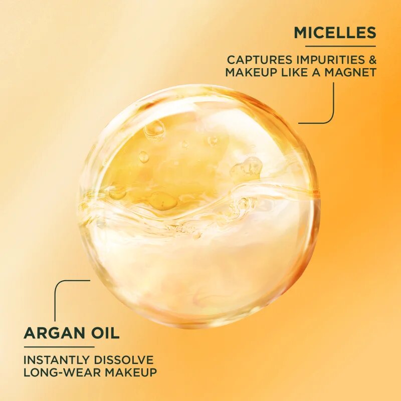 Garnier Micellar dvoufázová micelární voda 3 v 1 100 ml