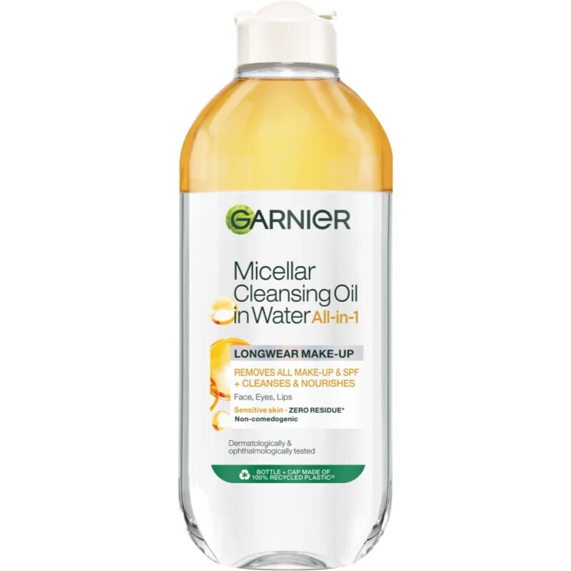 Garnier Micellar dvoufázová micelární voda 3 v 1 400 ml