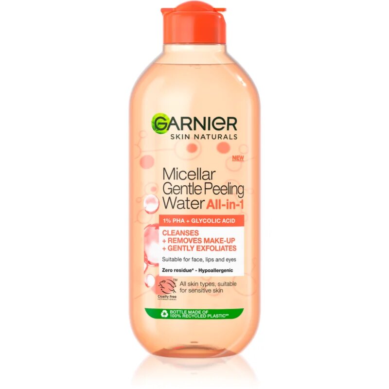 Garnier Micellar micelární voda s peelingovým efektem 400 ml