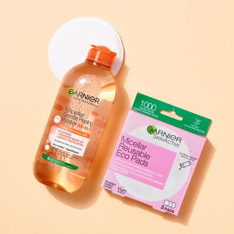 Garnier Micellar micelární voda s peelingovým efektem 400 ml