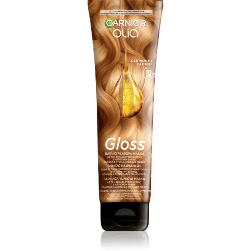Garnier Olia Gloss barvicí maska na vlasy odstín Old Money Blonde 150 ml