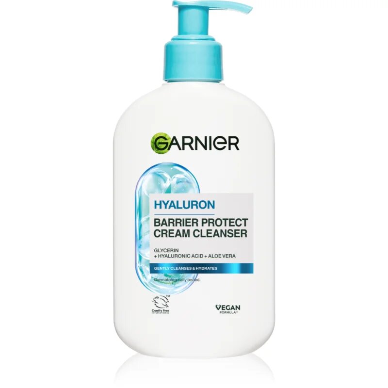 Garnier Pure Active Hyaluron zklidňující čisticí gel s kyselinou hyaluronovou 250 ml
