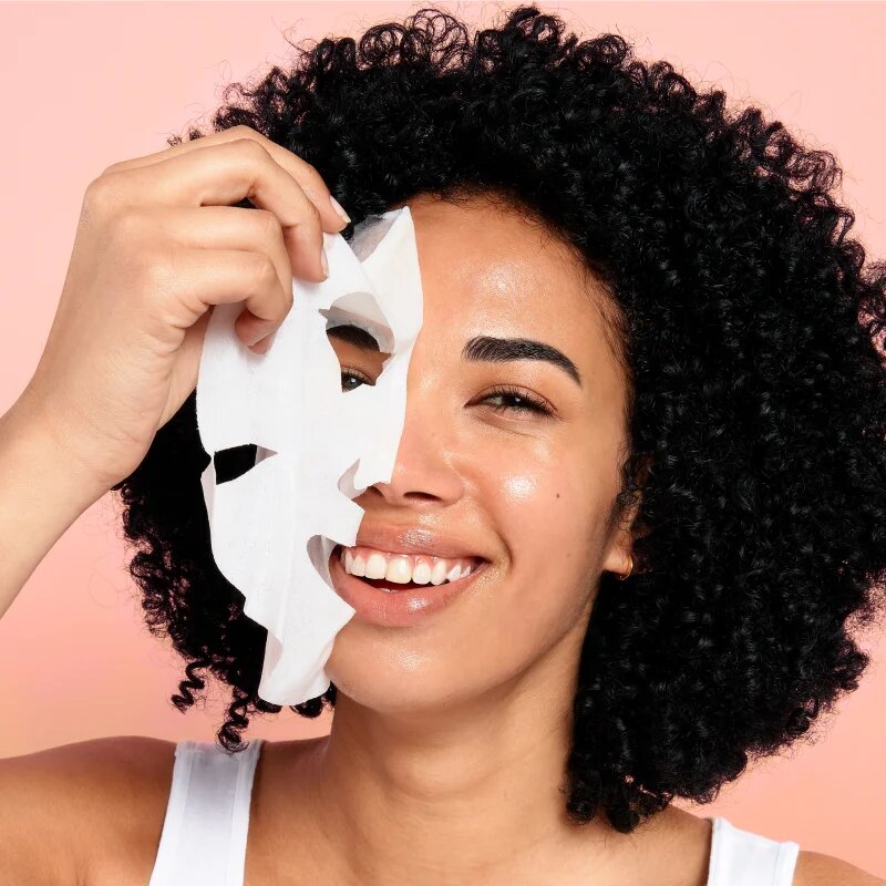 Garnier Textil Masks 2 Million Probiotics regenerační maska na obličej 22 g