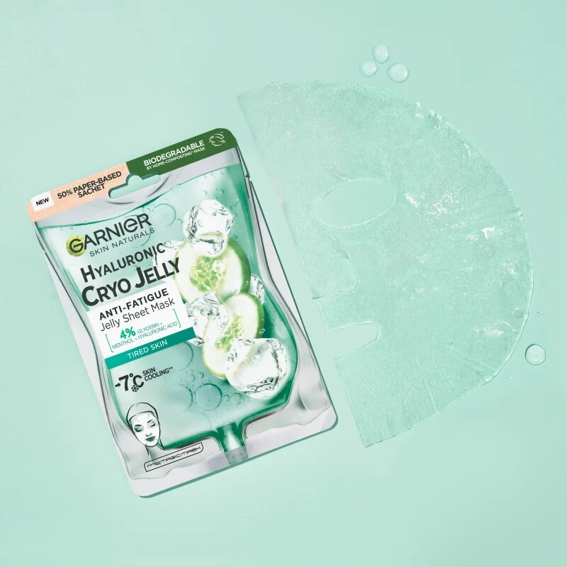 Garnier Textil Masks Party Mix sada plátýnkových masek