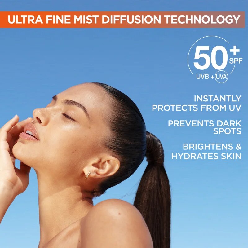 Garnier Vitamin C pleťová mlha (rozjasňující) SPF 50+ 75 ml