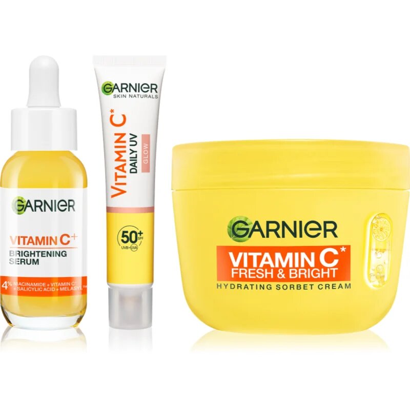 Garnier Vitamin C sada pro rozjasnění a hydrataci