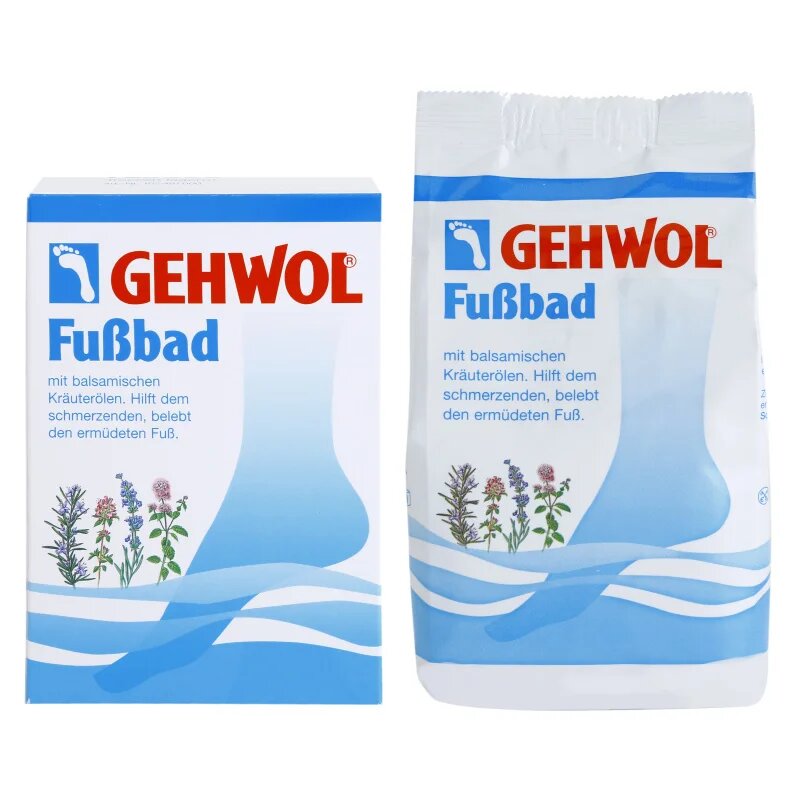 Gehwol Classic sůl do koupele pro unavené nohy s rostlinnými extrakty 250 g