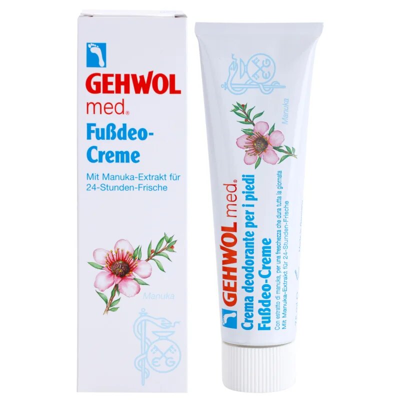 Gehwol MED. intenzivní dezodorační krém s dlouhotrvající ochranou na nohy 75 ml
