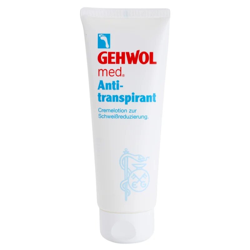 Gehwol MED. krémový antiperspirant pro redukci pocení na nohy 125 ml