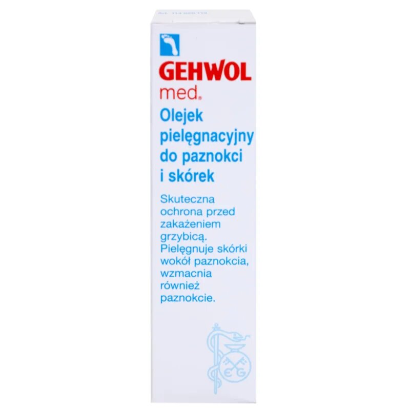 Gehwol MED. ochranný olej na pokožku a nehty na nohou proti plísňovým infekcím 15 ml