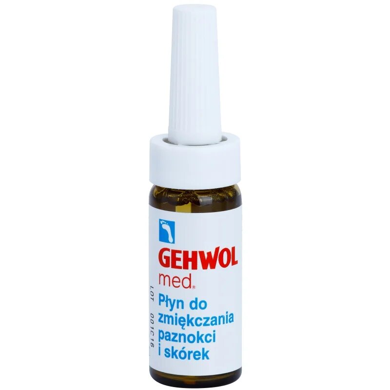 Gehwol MED. změkčující péče na zarůstající nehty a silně zrohovatělou kuži na chodidlech 15 ml