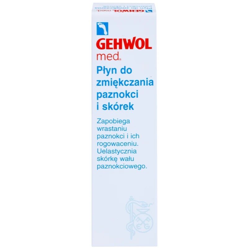 Gehwol MED. změkčující péče na zarůstající nehty a silně zrohovatělou kuži na chodidlech 15 ml