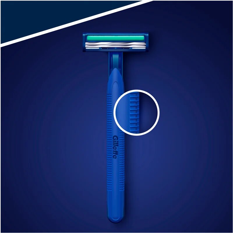 Gillette Blue II Plus jednorázová holítka pro muže 14 ks