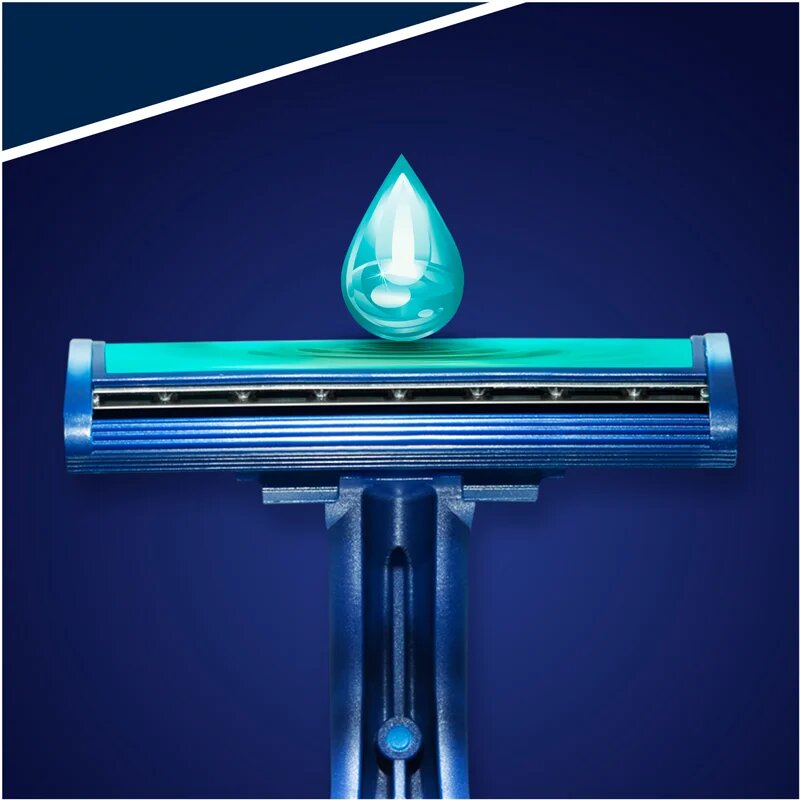 Gillette Blue II Plus jednorázová holítka pro muže 14 ks