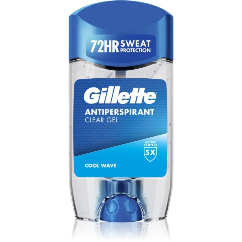 Gillette Cool Wave gelový antiperspirant pro muže 70 ml