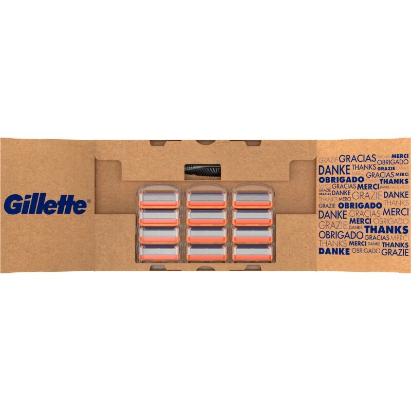 Gillette Fusion5 holicí strojek + náhradní břity 13 ks