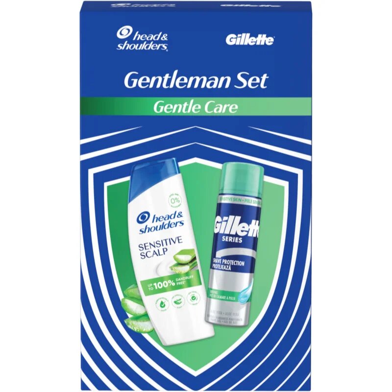 Gillette Gentleman Set Gentle Care dárková sada pro muže