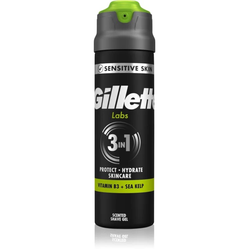 Gillette Labs krém na holení a mytí 3 v 1 198 ml