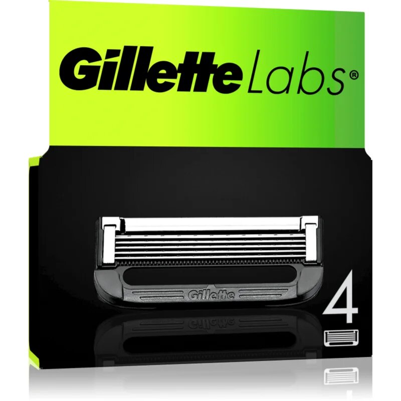 Gillette Labs náhradní břity 4 ks