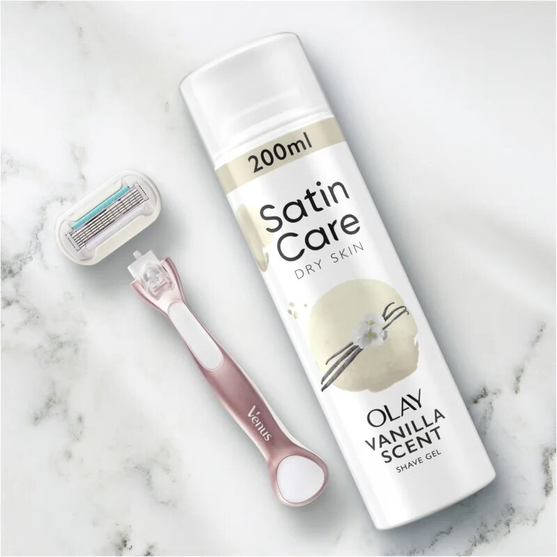 Gillette Satin Care gel na holení Vanilla Dream 200 ml