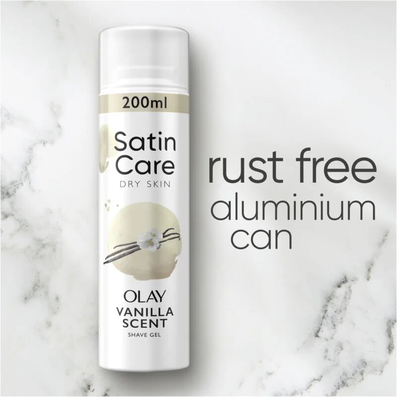 Gillette Satin Care gel na holení Vanilla Dream 200 ml