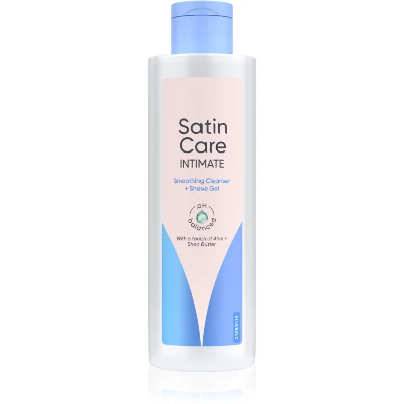 Gillette Satin Care Intimate mycí a holicí gel 2 v 1 190 ml