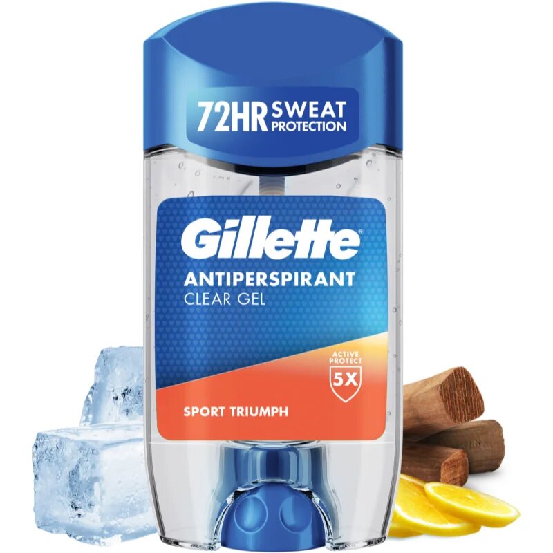 Gillette Sport Triumph gelový antiperspirant pro muže 70 ml